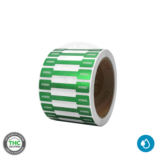 Hybrid Tamper Evident Void Labels - 2.75" X 0.5" (Small)