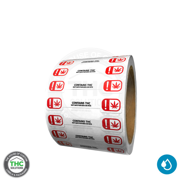 Oklahoma Tamper Evident Void Labels - 2.75" X 0.5"