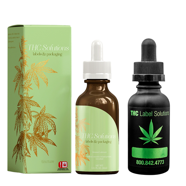 Custom Label for Tincture Bottles