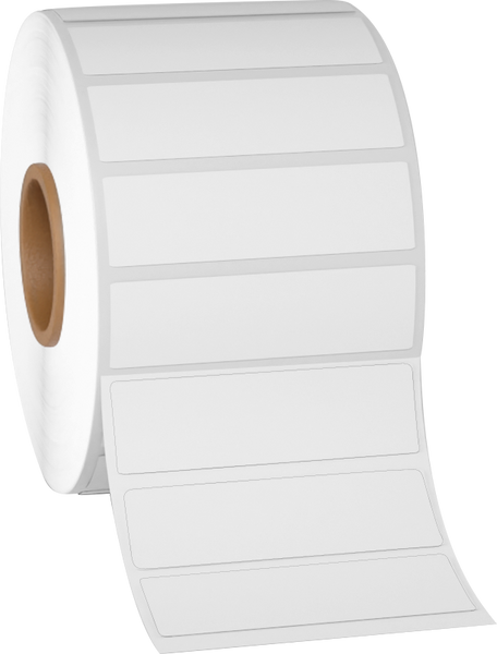 4" X 1" Blank Thermal Transfer Label