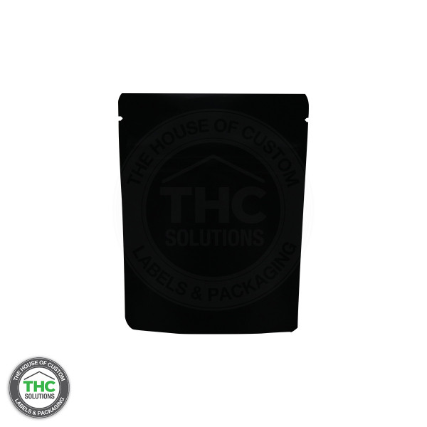 THC - child resistant exit packaging - opaque black