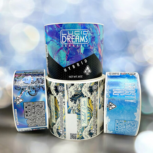 Embellished Custom Labels